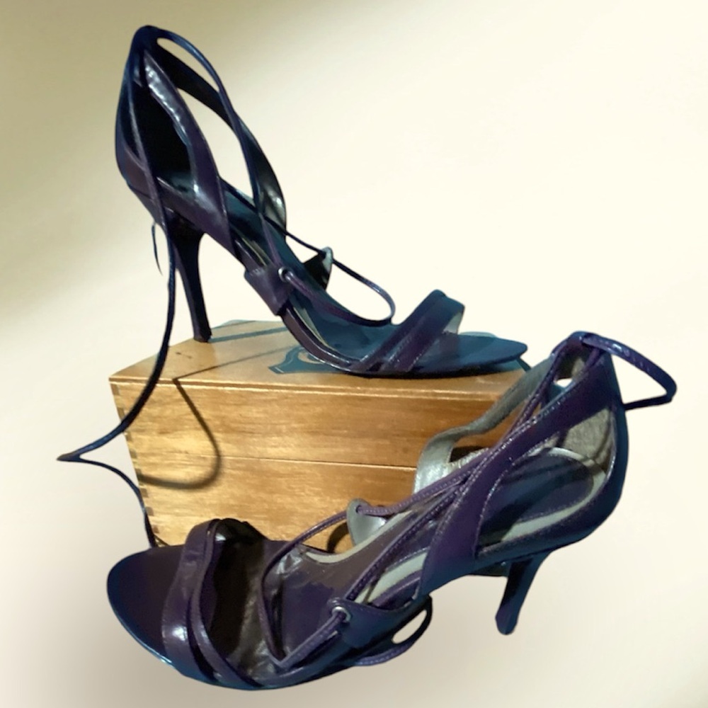 Nine West Dark Plum Heels